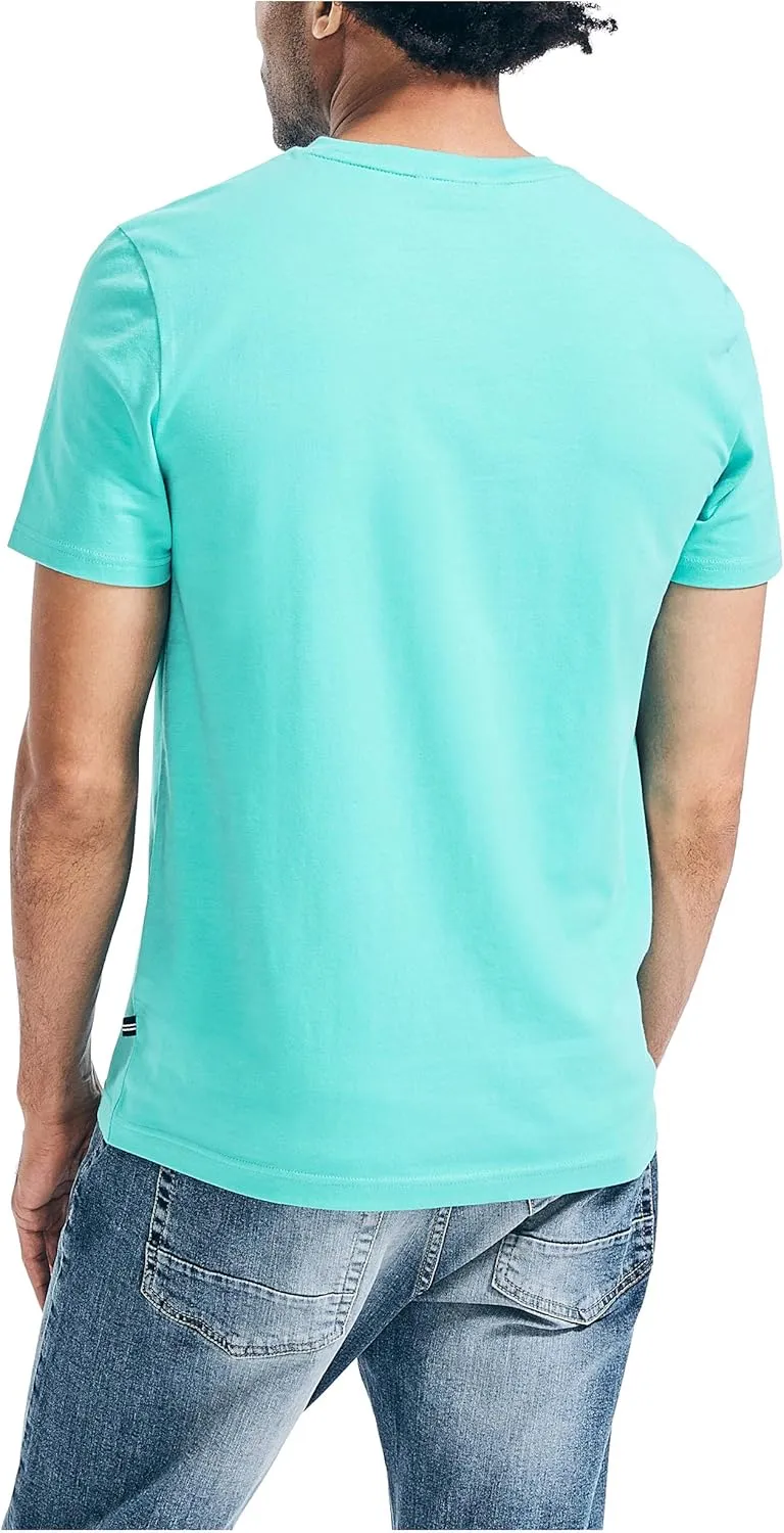 Nautica Men's J-Class Logo V-Neck T-Shirt