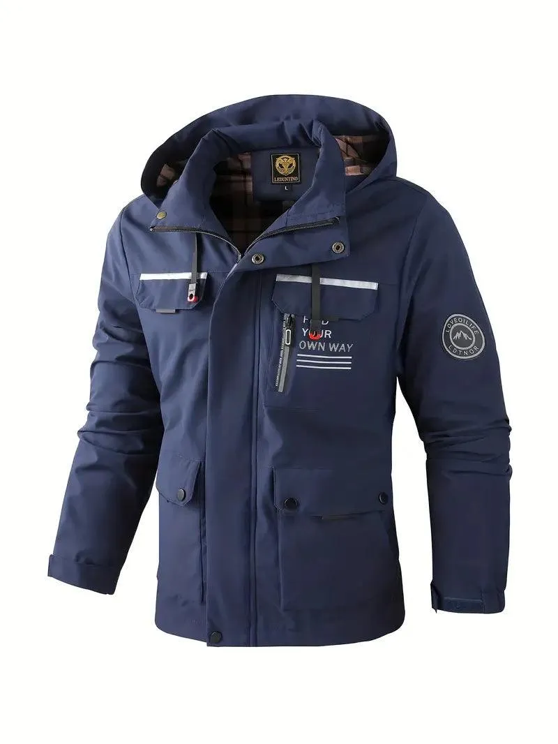 New Men's Fashion Casual Windbreaker Jacket
