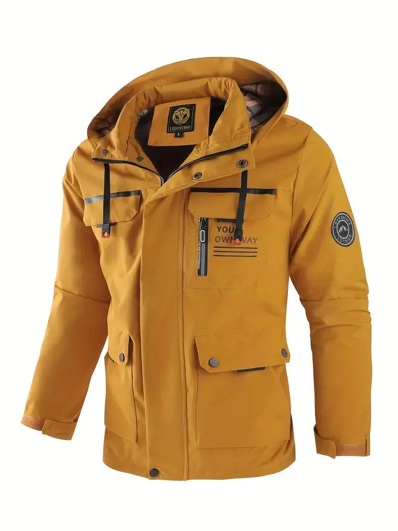 New Men's Fashion Casual Windbreaker Jacket