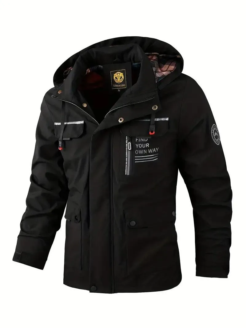 New Men's Fashion Casual Windbreaker Jacket