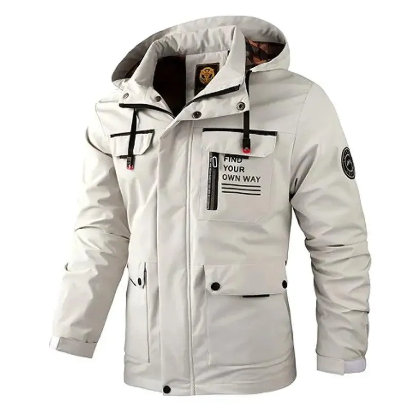 New Men's Fashion Casual Windbreaker Jacket