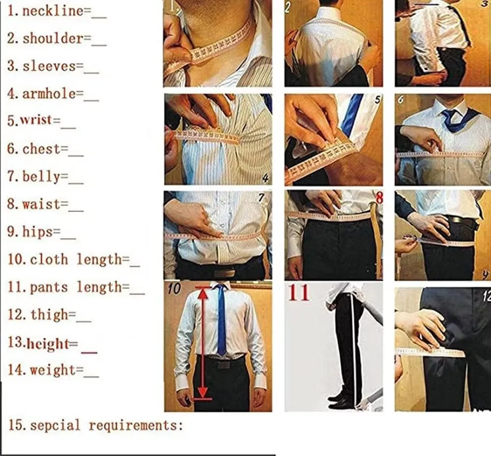 One Button Formal Suits for Men Wedding Slim Fit 2 Piece Dress Business Party Jacket and Pants