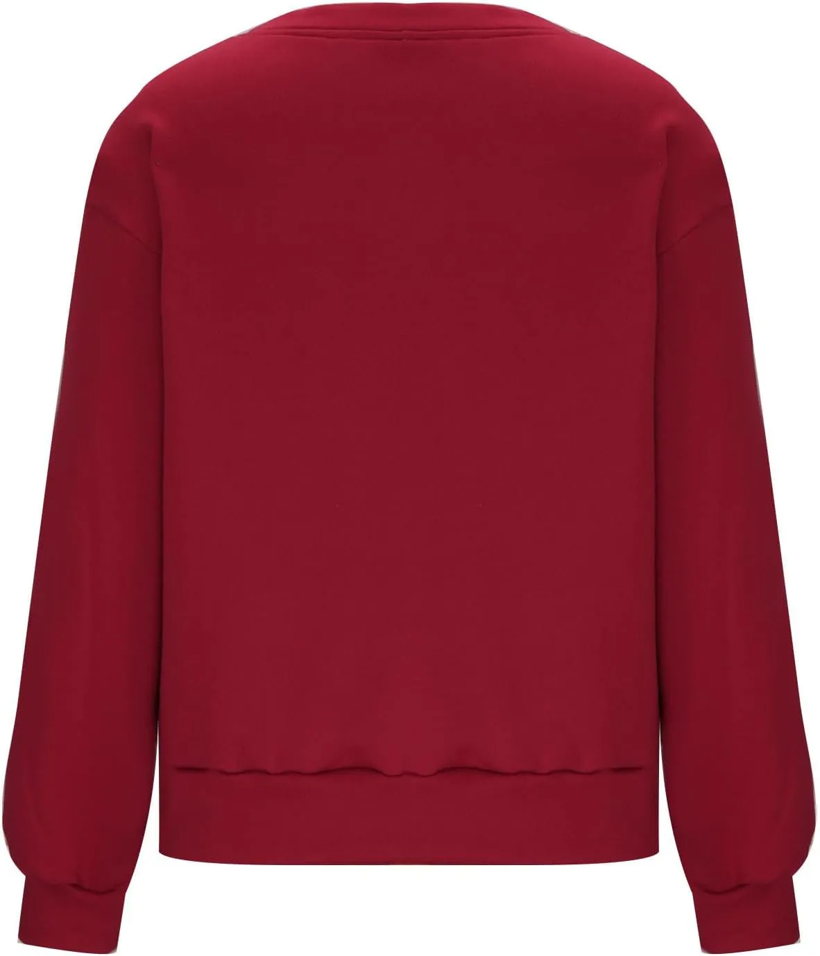 Oversized Drop Shoulder Sweatshirts for Women Teen Girls Fall y2k Clothes Long Sleeve Crewneck Pullover Tops