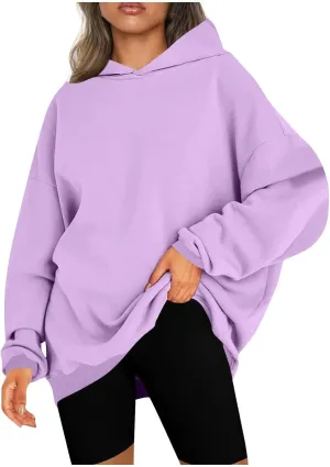 Oversized Hoodie For Women Casual Long Sleeve Hooded Sweatshirt Fall Fashion 2023 Fleece Pullover Tops y2k Clothes