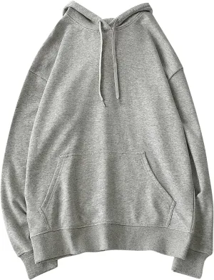 Oversized Hoodie Men 2023 Trendy Long Sleeve Sweatshirts with Hood Casual Fall Winter Pullover with Pocket