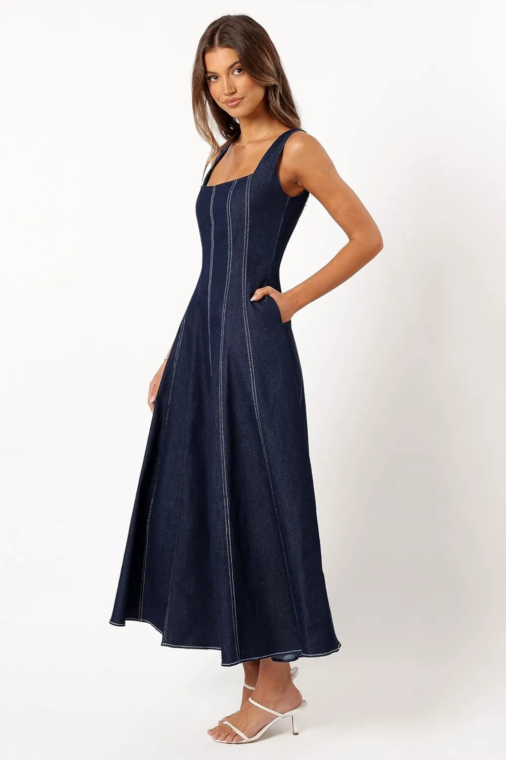 Petal & Pup Women's Callum Midi Dress