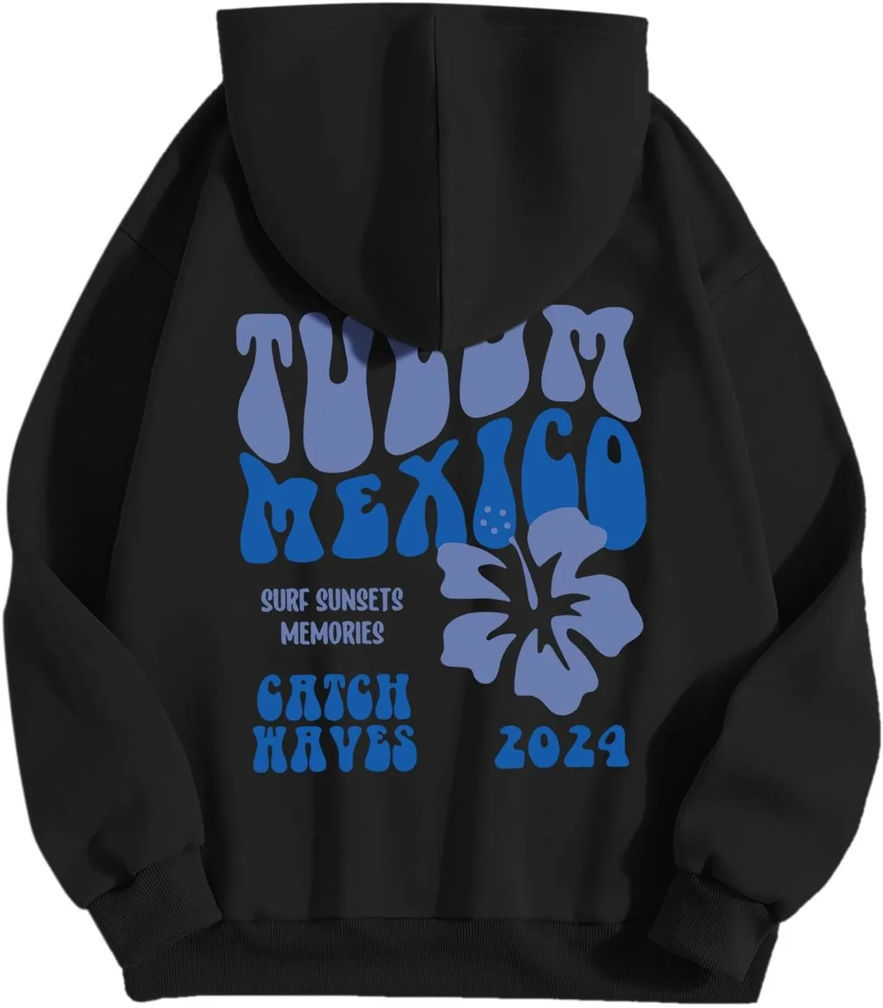 Pink Hoodie Womens Long Sleeve Sweatshirt Trendy Graphic Drawstring Pullover Fall Winter Outfits Y2K Clothes