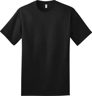 Port & Company Essential 100% Organic Ring Spun Cotton T-Shirt. PC150ORG Jet Black