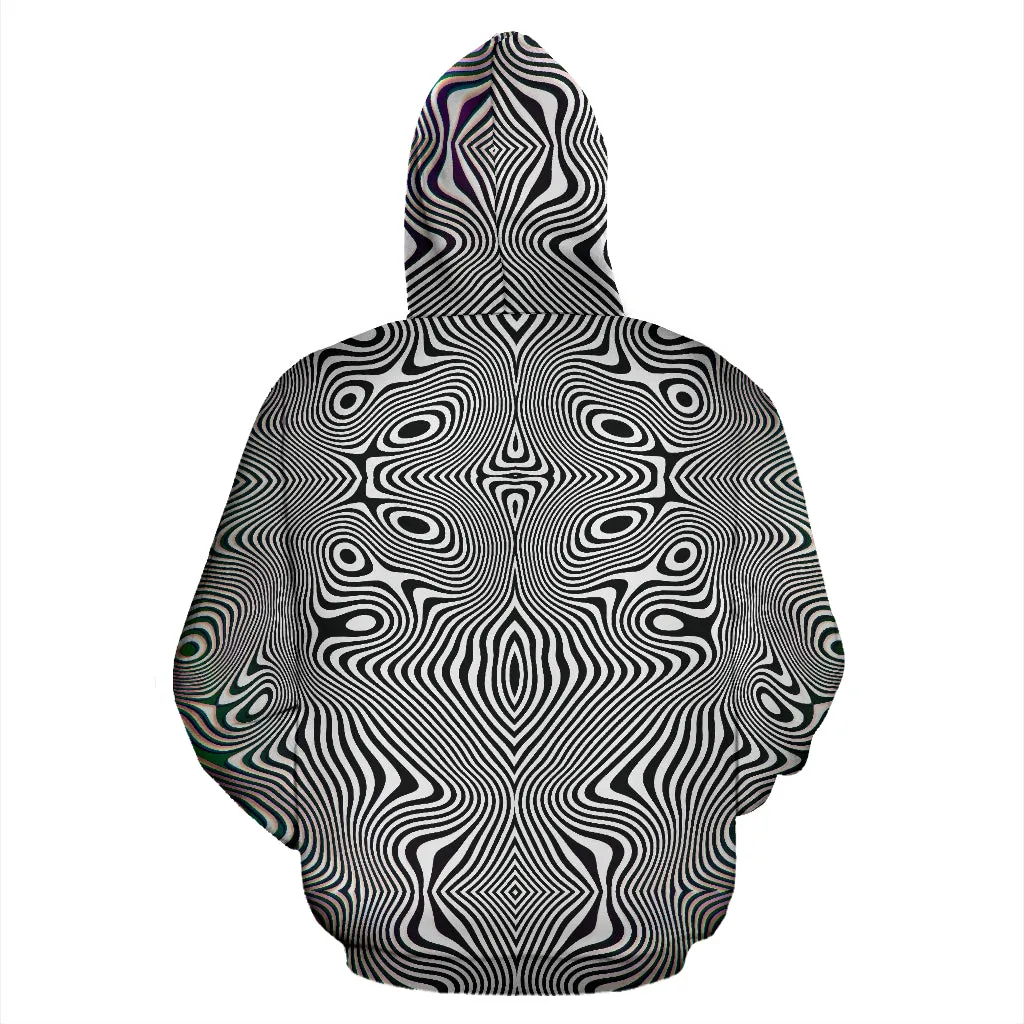 Prismatic Frequency II Unisex Zip Up Hoodie