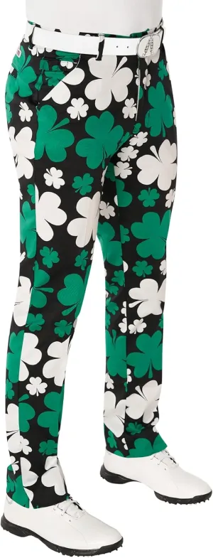Royal & Awesome Mens Golf Pants, Golf Pants Men Relaxed Fit, Plaid Pants Men