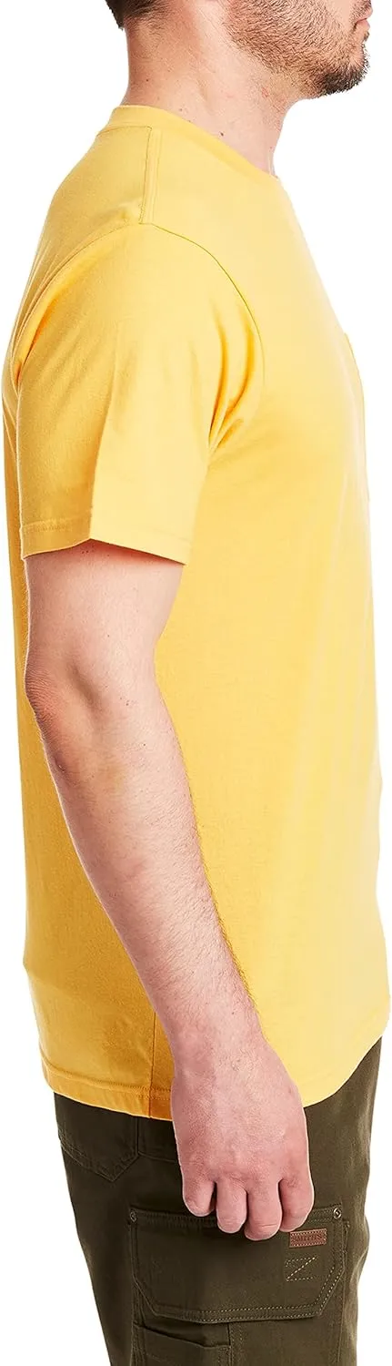 Smith's Workwear Men's 3-Pack Quick Dry Pocket Tees