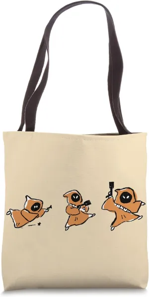 Star Wars Jawas Cute & Funny Kawaii Doodle Tote Bag