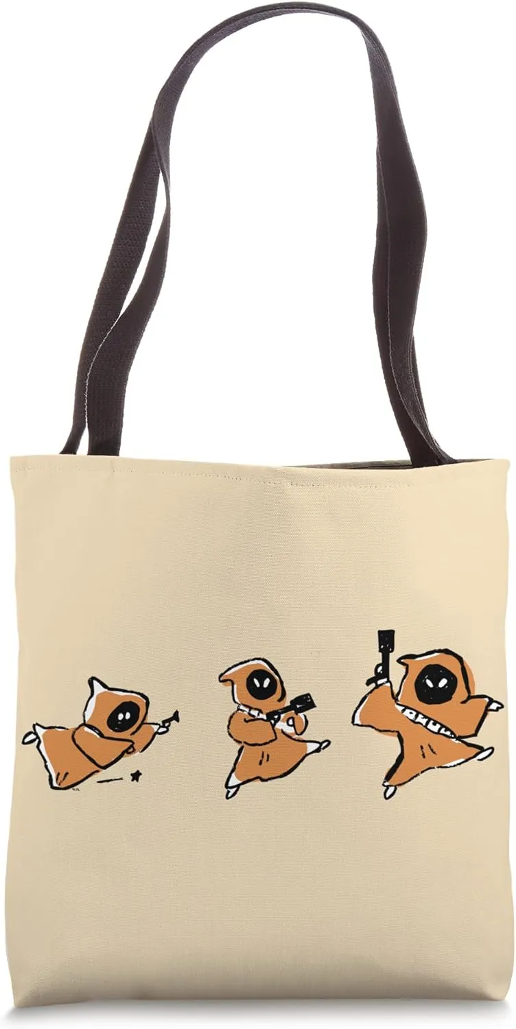 Star Wars Jawas Cute & Funny Kawaii Doodle Tote Bag