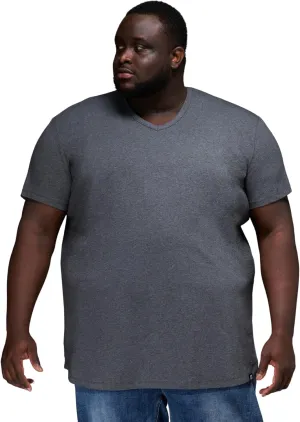 STRONGSIZE V-Neck T-Shirts for Men  Big and Tall Mens Stretch T Shirt