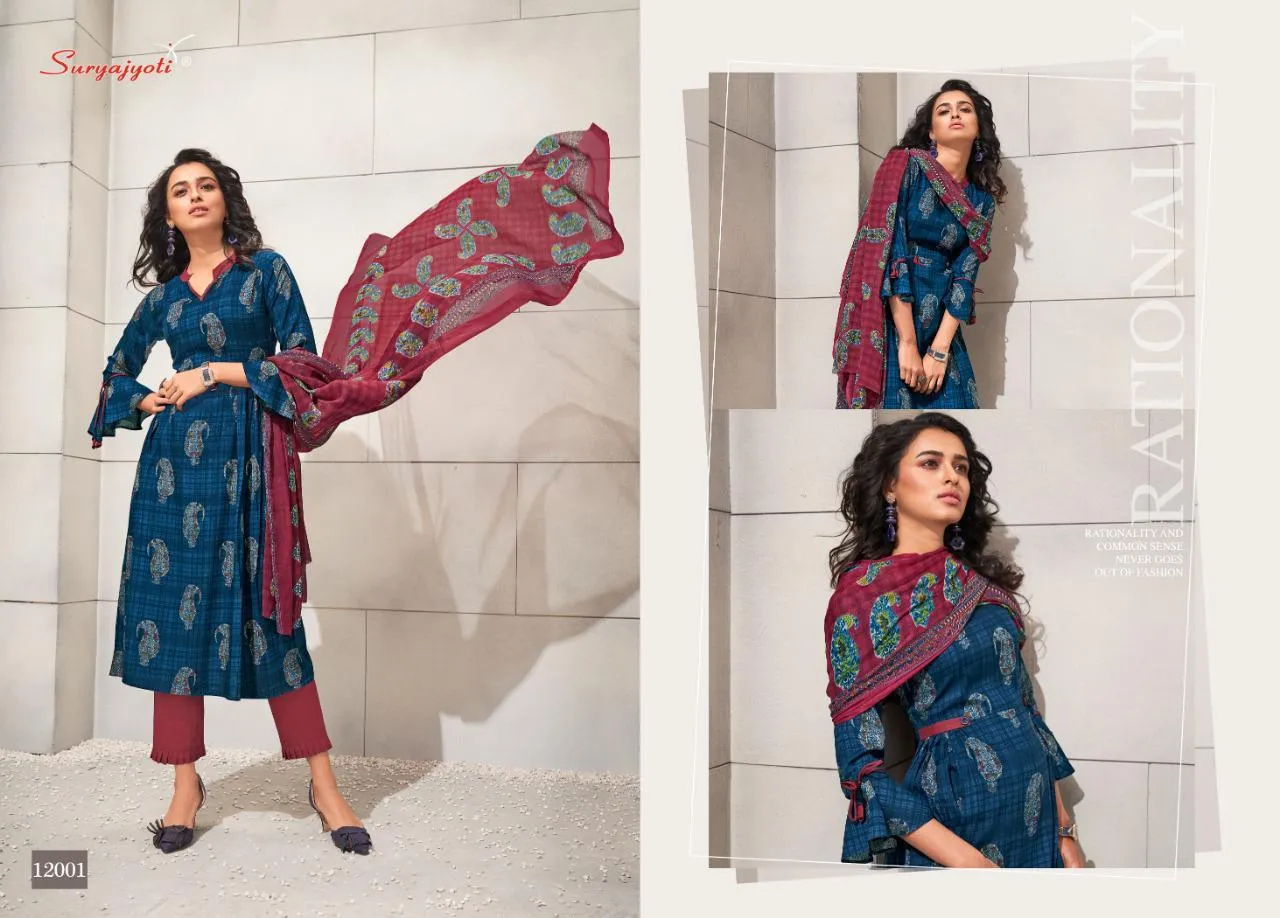 Suryajyoti Princess Vol 12 Beautiful Rayon Tops