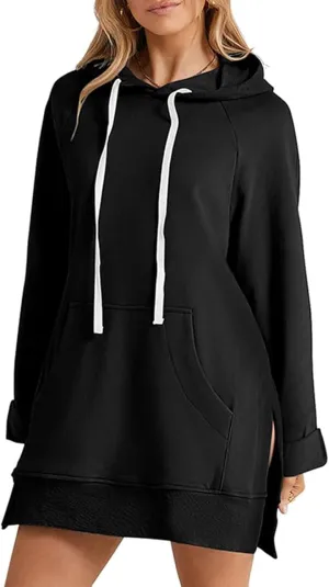 The Warmy Oversized Hoodie Dress Women, Oversized Hoodie Dress for Women, First Ones Oversized Hoodies