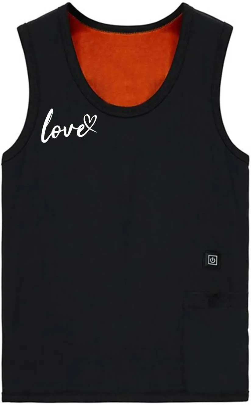 Vifucz Womens Sleeveless Vests Plus Size Vest Tops for Women Heated Cami Tank Fall Winter Vests 2023 Fashion Y2K