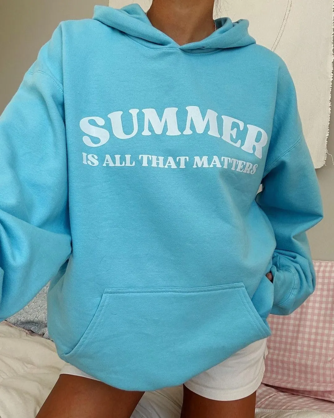 Women Y2k Graphic Hoodie Oversized Cute Floral Letter Print Sweatshirt Teen Girl Preppy Clothes Aesthetic Hoodies