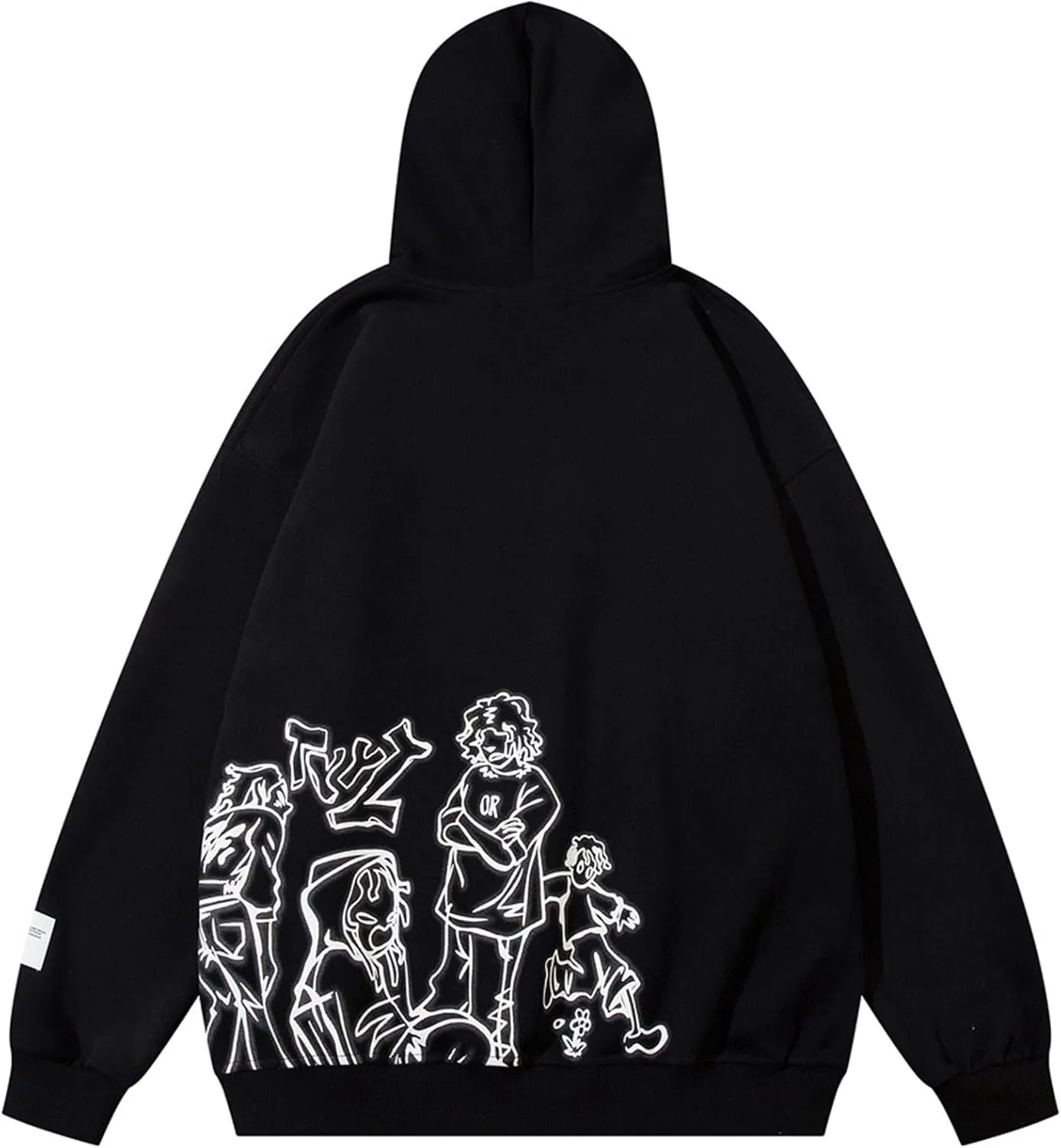 Women y2k Skull Print Streetwear Hoodies Skeleton Harajuku Vintage Goth Emo Egirl Anime Spider Hoodie Zip Up Jaket
