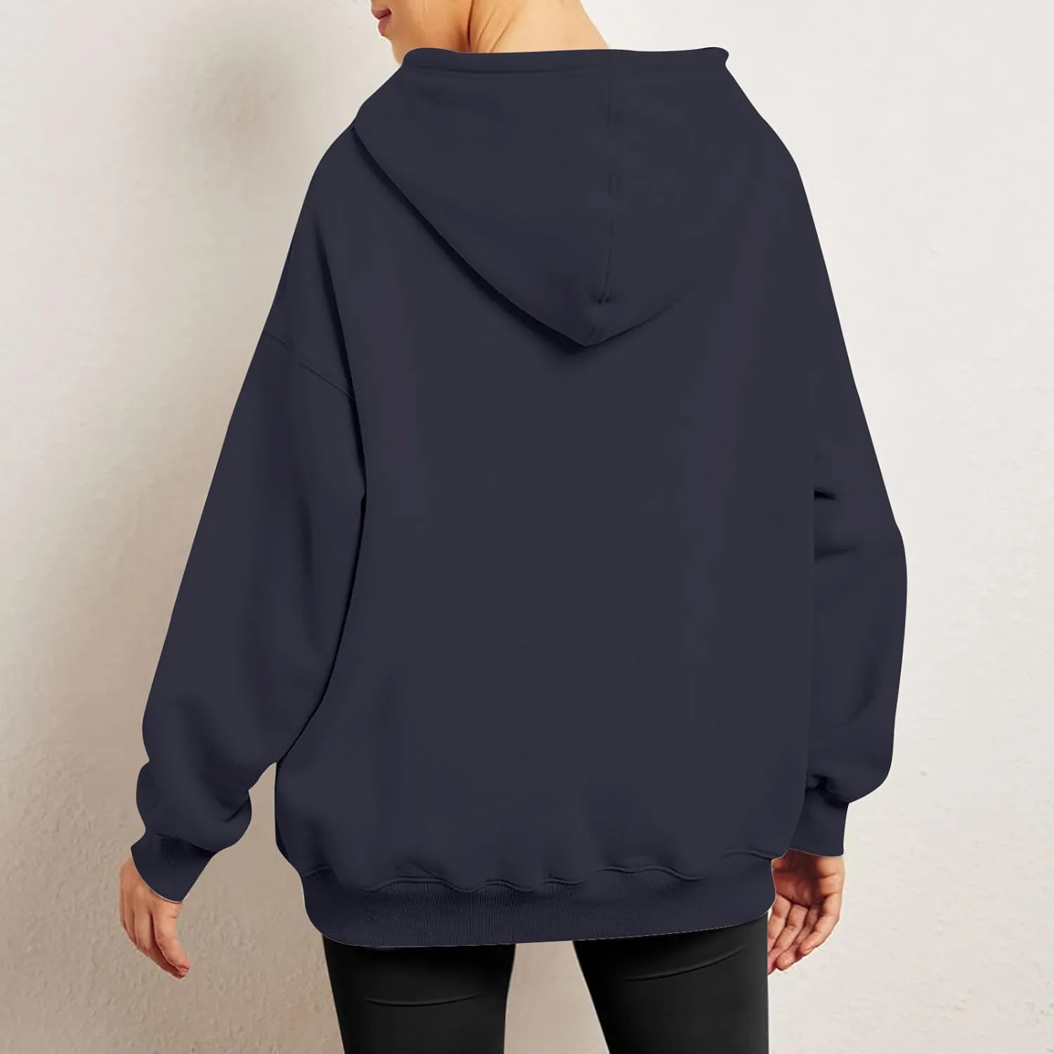 Women's Camo Hoodie Maple-Leaf Print Oversized Sweatshirt Fleece Hooded Sweatshirts with Pocket Casual Fall Pullover