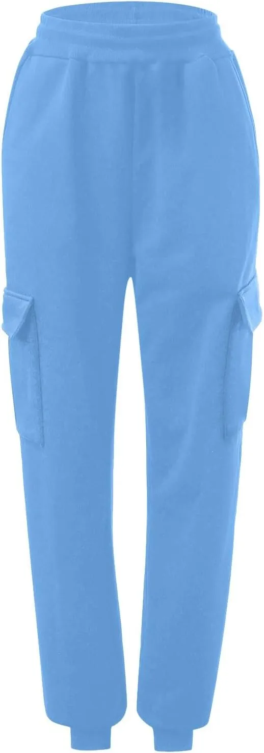 Women's Cotton Linen Summer Y2K Streetwear Palazzo Pants High Waist Stretchy Slim-Fit Palazzo Lounge Pants