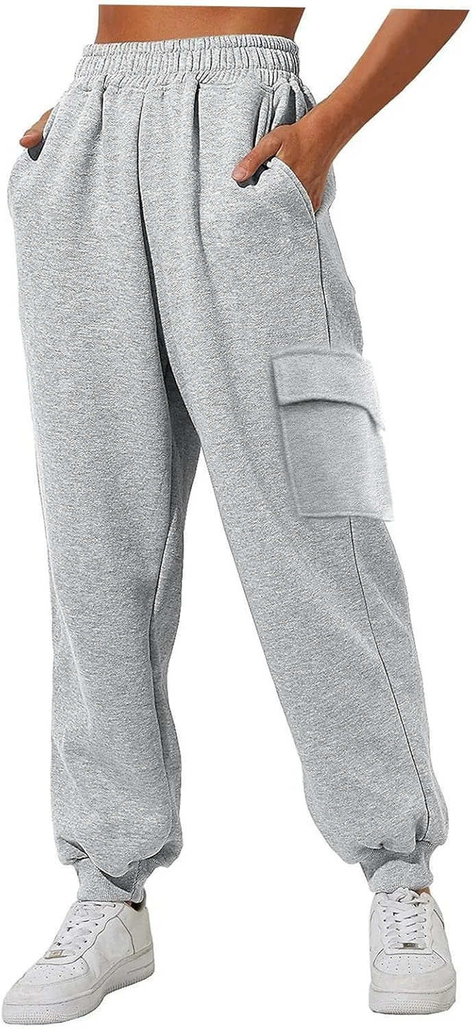 Women's Cotton Linen Summer Y2K Streetwear Palazzo Pants High Waist Stretchy Slim-Fit Palazzo Lounge Pants