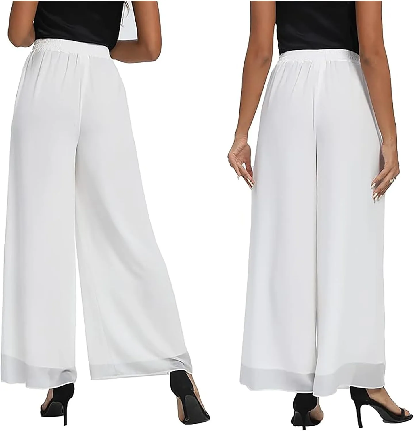 Women's Linen Blend Summer Y2K Streetwear Pant Trousers Elastic Waist Lounge Pants Slim Fit Pants Travel