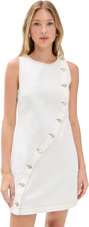 Women's Tabitha Wave Button Mini Dress
