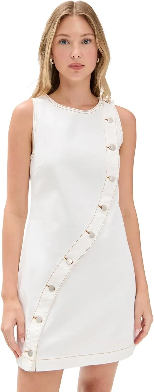 Women's Tabitha Wave Button Mini Dress