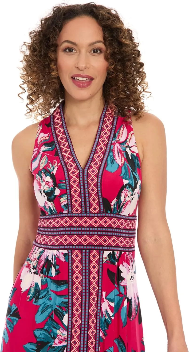Women's V-Neck Sleeveless Maxi