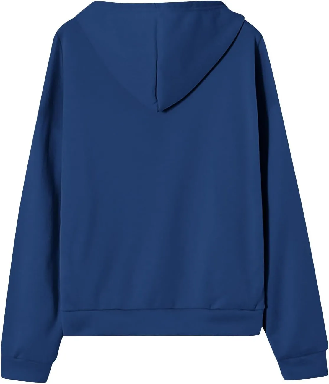 Womens Zip Up Hoodies Casual Long Sleeve Hoodie Jacket Oversized Lightweight Pullover Sweatshirts Tops with Pocket