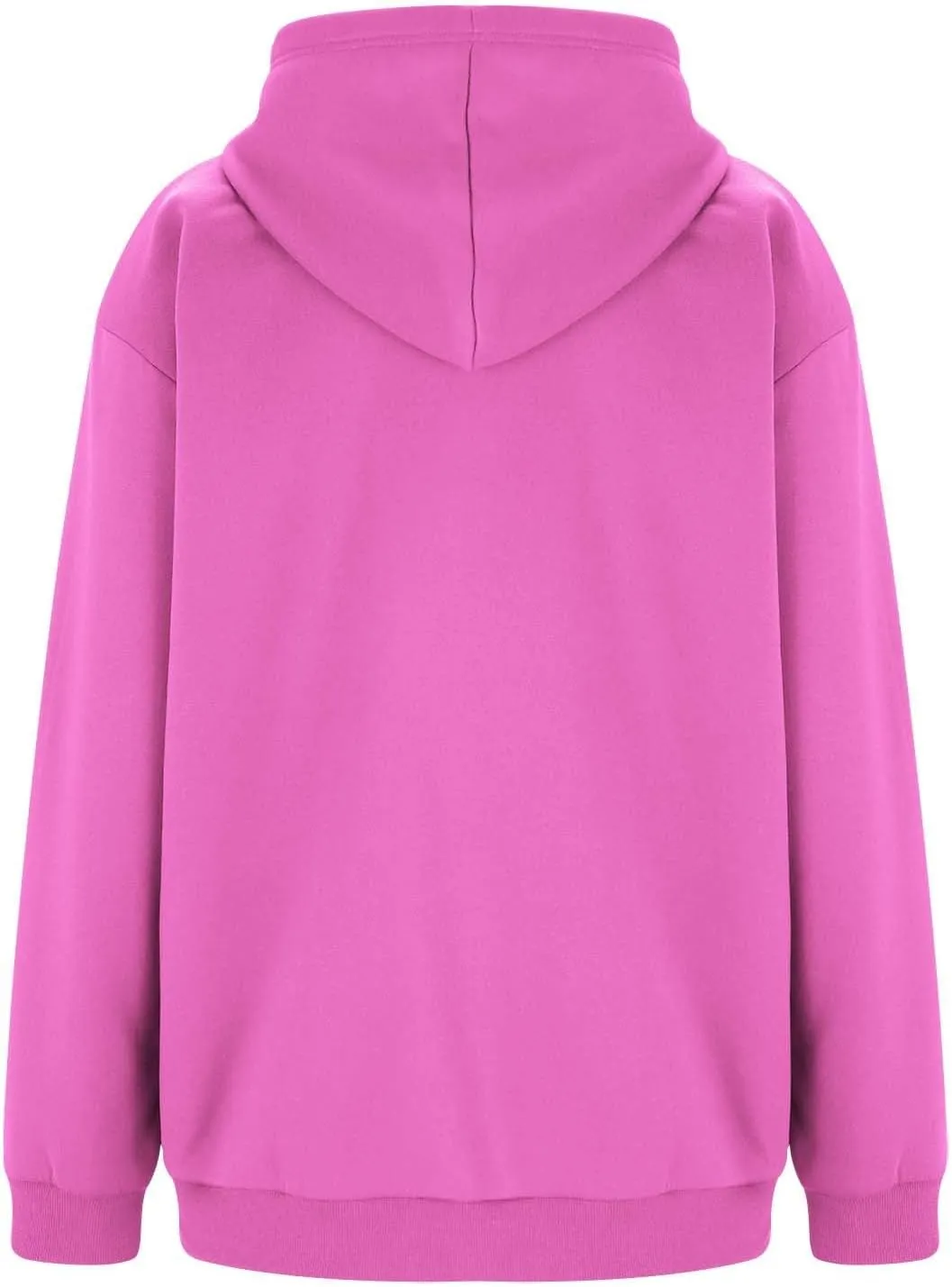 Womens Zip Up Hoodies Fleece Jackets Long Sleeve Oversized Sweatshirt Casual Fall Fashion Preppy Outfits for Women