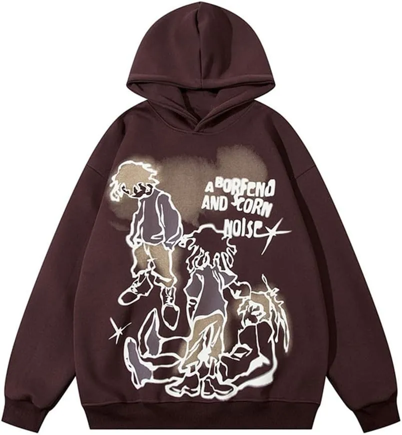 Y2k Hoodie Oversized Sweatshirt Men Women Grunge Harajuku Graphic Hoodies Pullover Streetwear Aesthetic Hoodies