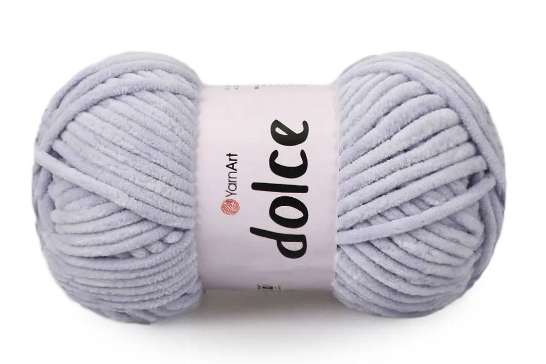 YarnArt Dolce, Chunky Chenille Yarn, 58 Colors, 3.52 oz / 131 yards