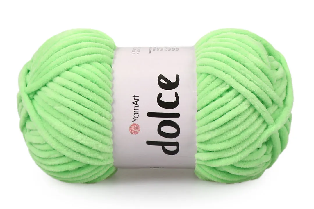 YarnArt Dolce, Chunky Chenille Yarn, 58 Colors, 3.52 oz / 131 yards