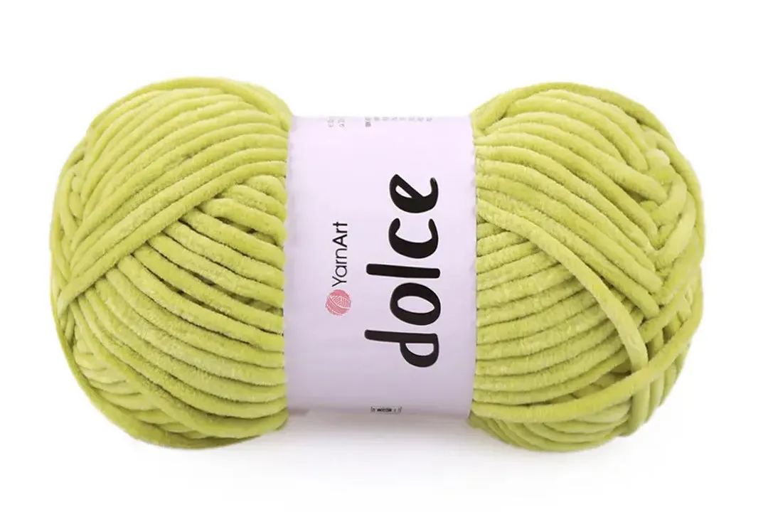 YarnArt Dolce, Chunky Chenille Yarn, 58 Colors, 3.52 oz / 131 yards