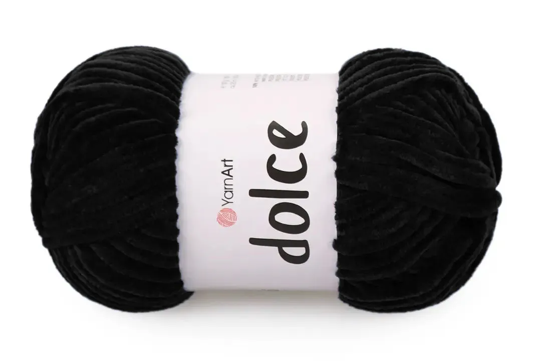 YarnArt Dolce, Chunky Chenille Yarn, 58 Colors, 3.52 oz / 131 yards