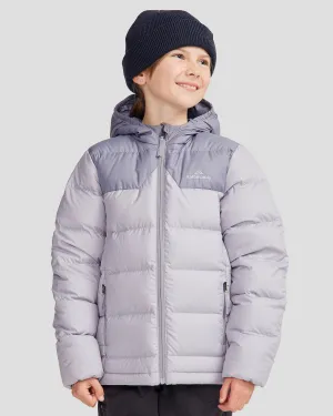 Youth's Epiq Down Hooded Jacket - Dark Haze/Light Haze