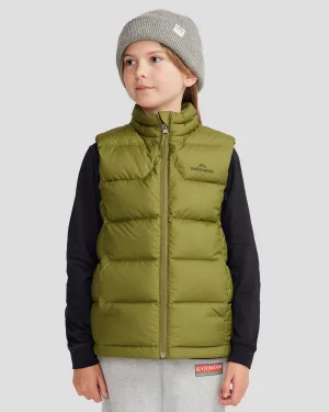 Youth's Epiq Down Vest - Dark Fern