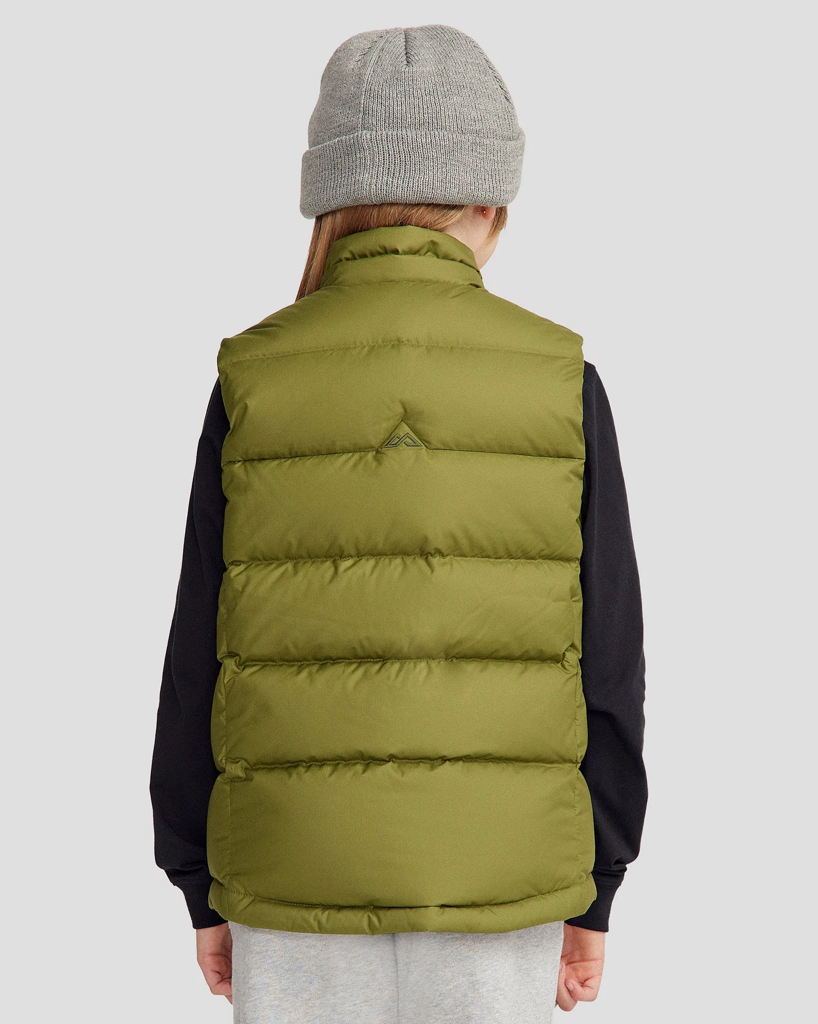 Youth's Epiq Down Vest - Dark Fern