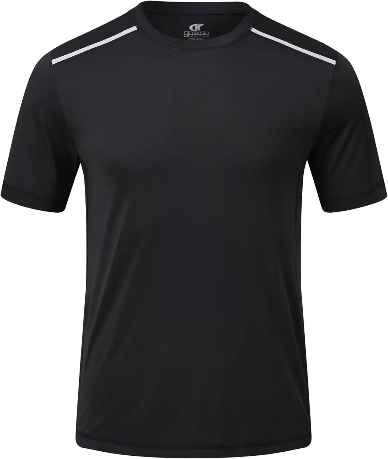 Yundobop Men's Athletic Workout T-Shirt Breathable Short Sleeve UPF 50  Running Tee